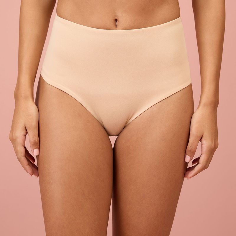 Nykd by Nykaa Shaping Mesh Full Brief Panty - NYP207 Skin (XL)