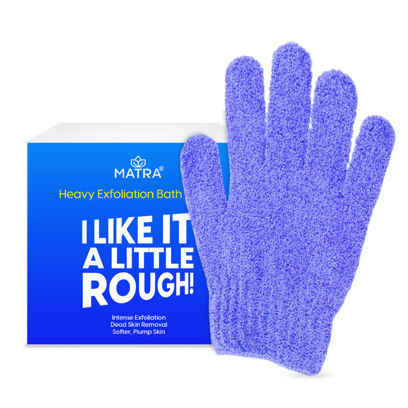 Buy Matra Heavy Exfoliating Bath Glove Loofah Body Scrub Mitten
