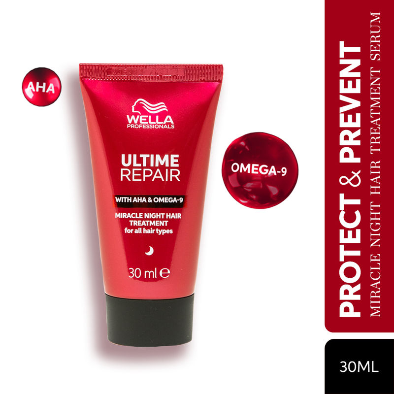Wella Professionals Ultime Repair Miracle hair night Treatment with AHA & Omega-9