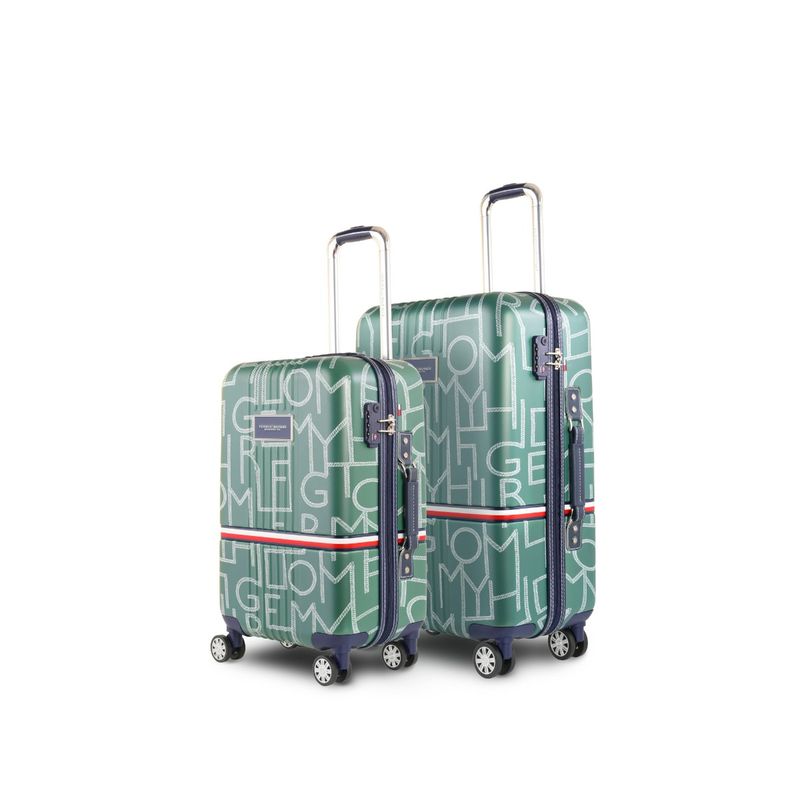Tommy Hilfiger Twister Unisex Set of Small & Medium Size Hard Luggage