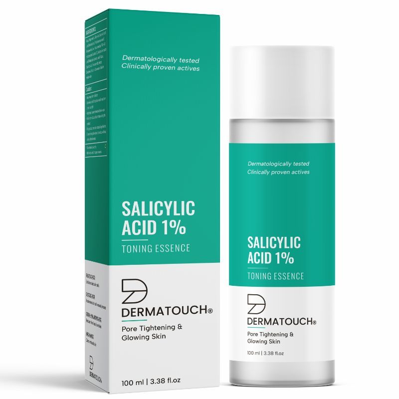 Dermatouch Salicylic Acid 1% Toning Essence For Pore Tightening & Glowing Skin