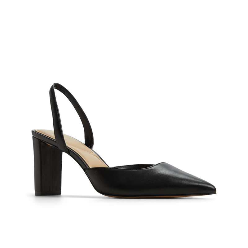 Aldo Olaeldan-In001 Women Black Block Heel Sandals (UK 6)