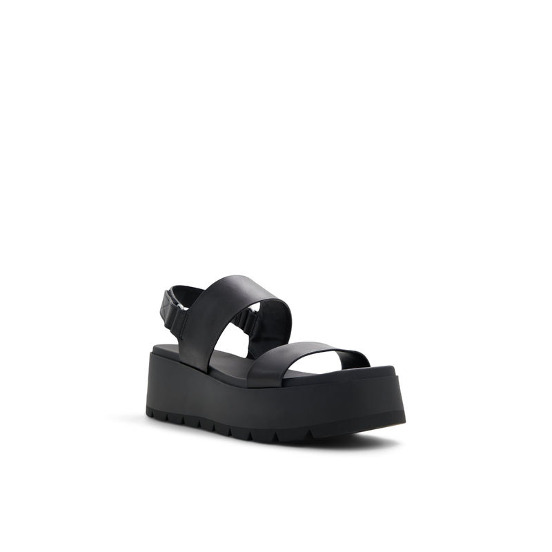 Aldo Thila-In004 Women Black Wedges (UK 6)
