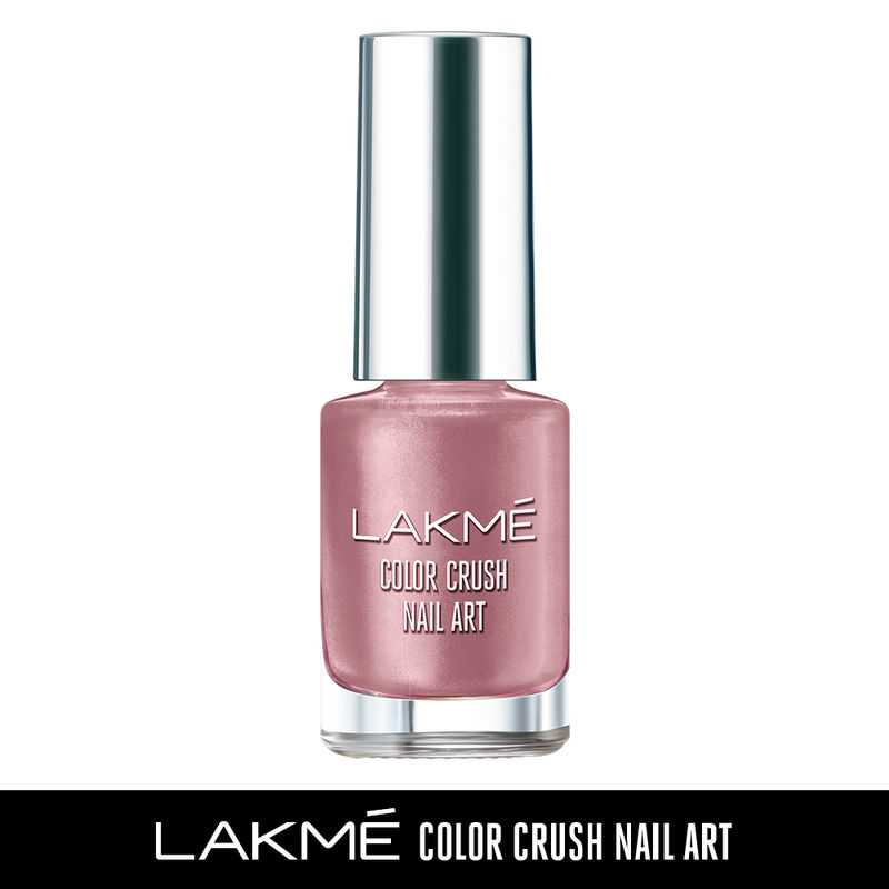 Chip-resistant Finish Pink Lakme Colour Crush Nail Art, For Personal,  Bottle at Rs 155/piece in Tiruvallur