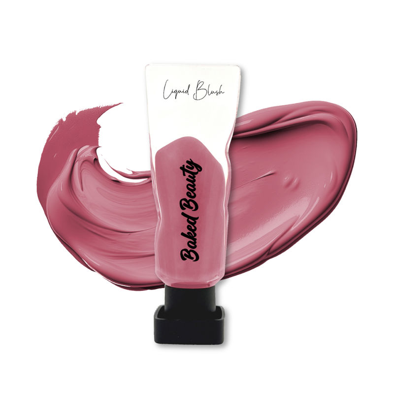 Baked Beauty Liquid Blush with Long Lasting, Lightweight & Higihly Pigmented - Glaze