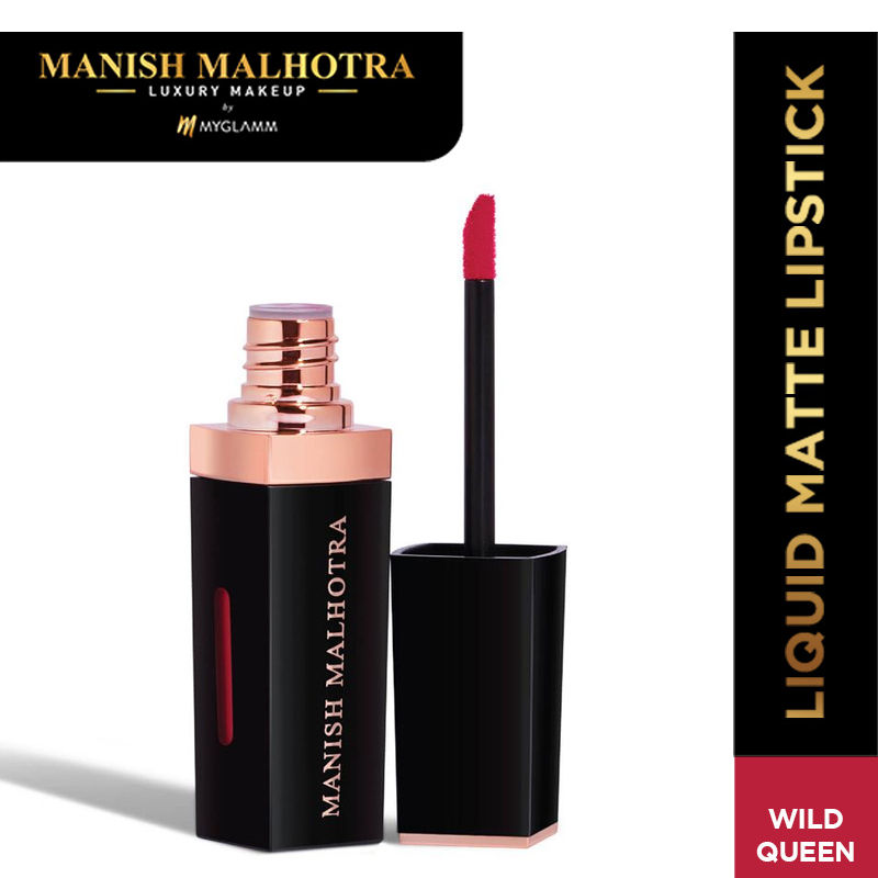 MyGlamm Manish Malhotra Beauty Liquid Matte Lipstick-Wild Queen