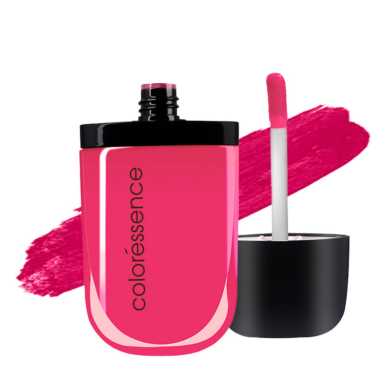Coloressence Intense Matte Liquid Lip Color Stays Upto 8 Hrs Waterproof Lipstick - Rose Petal