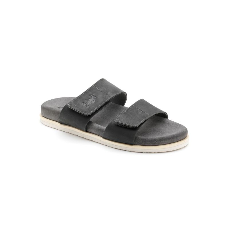 U.S. POLO ASSN. Griz Mens Grey Sandals (UK 9)