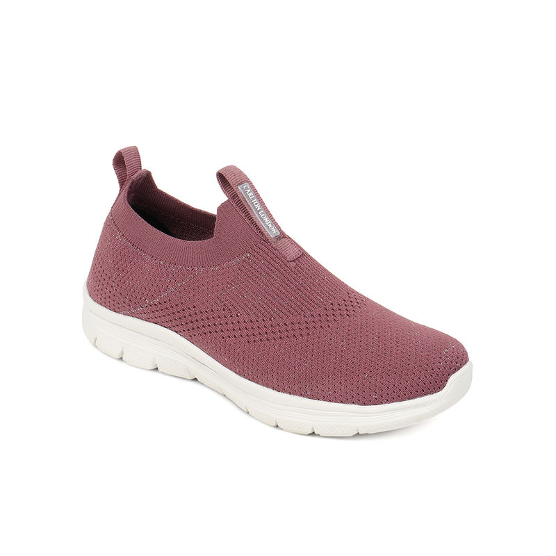 Carlton London Women Rust Woven Sneakers (EURO 37)