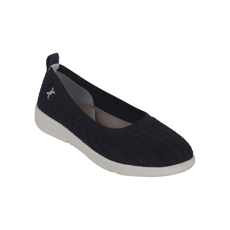 Carlton London Women Black Woven Ballerinas (EURO 37)