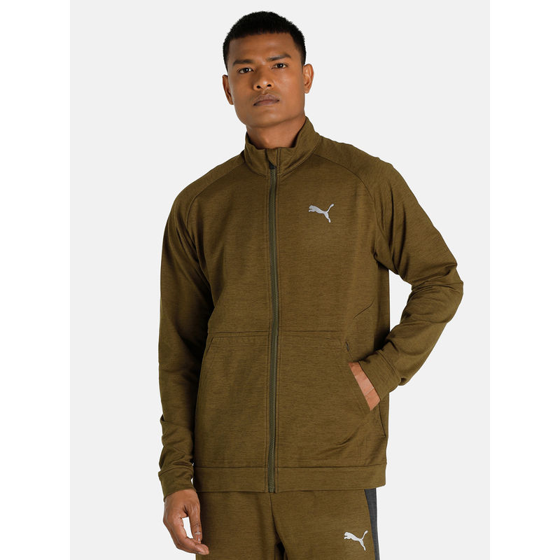 Olive green 2025 puma jacket