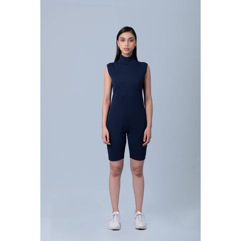 Muvazo Women Depth Blue Blueberry Bodysuit (XS)
