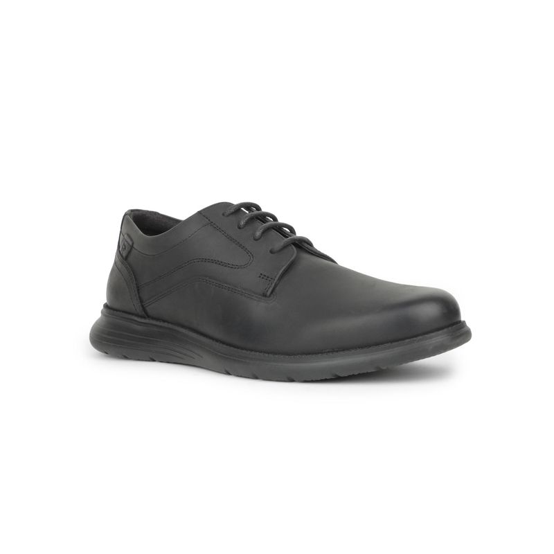Rockport Men Artisan Streak Leather Casual Black Derbies (UK 8)