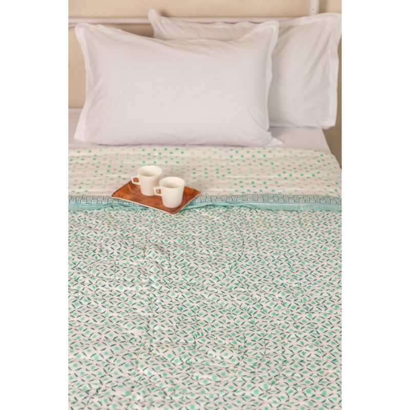 ADYA Starry Nights Cotton Single Quilt (Single)