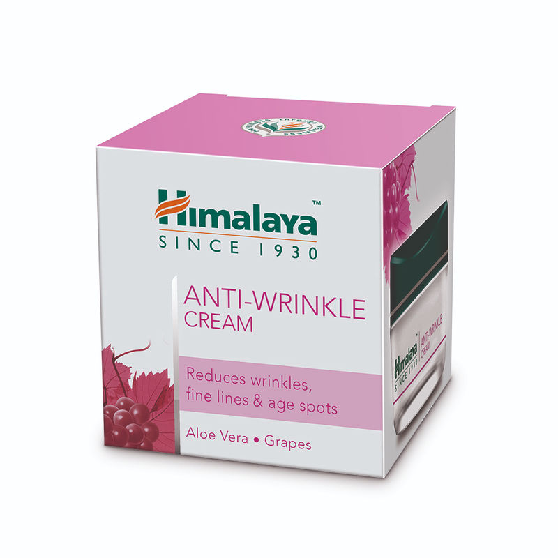 Himalaya Anti-Wrinkle Cream Aloevera Grapes