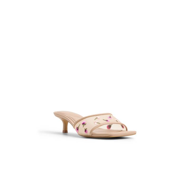 Aldo COTERA Cream Ladies Dress Sandals Heels (UK 8)