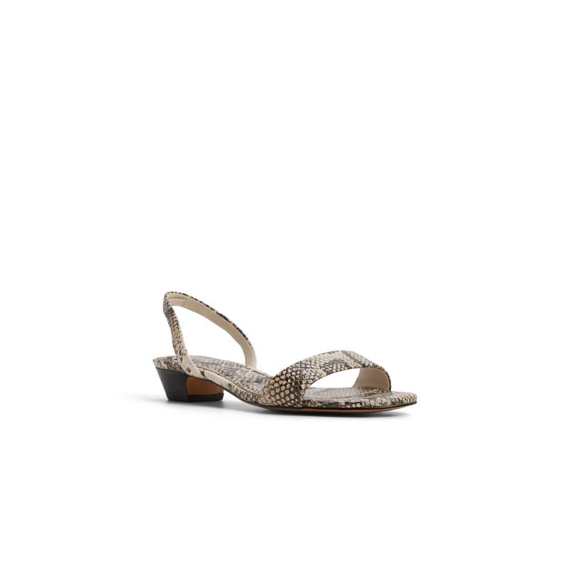Aldo HALOBREREL Multi-Color Ladies Block Sandals Heels (UK 6)