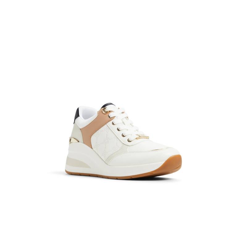 Aldo ICONISTEP Off White Ladies Sneakers (UK 2)