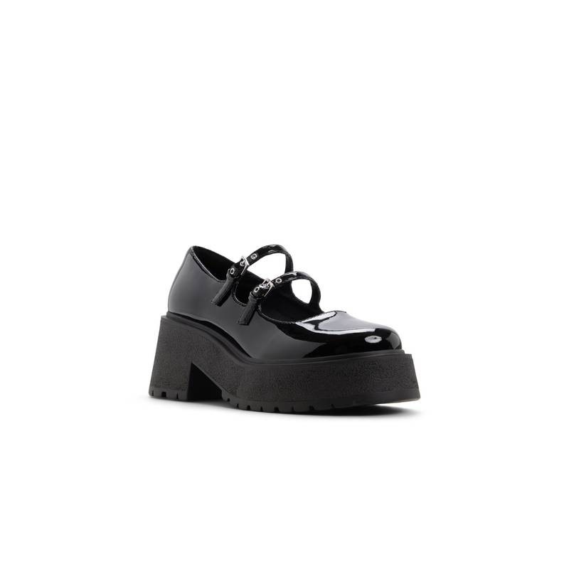 Aldo THASNIA Black Ladies Sandals Heels (UK 6)