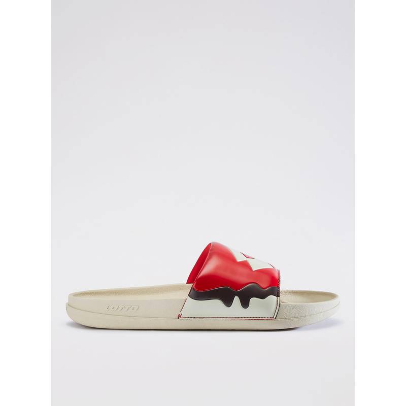 LOTTO Melt - Enduro W Red Sliders for Women (UK 5)
