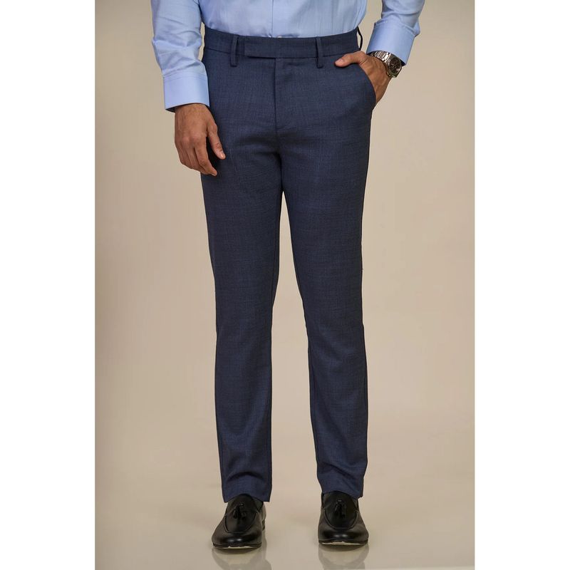 MH&Y Men Blue Formal Dress Trouser (30)