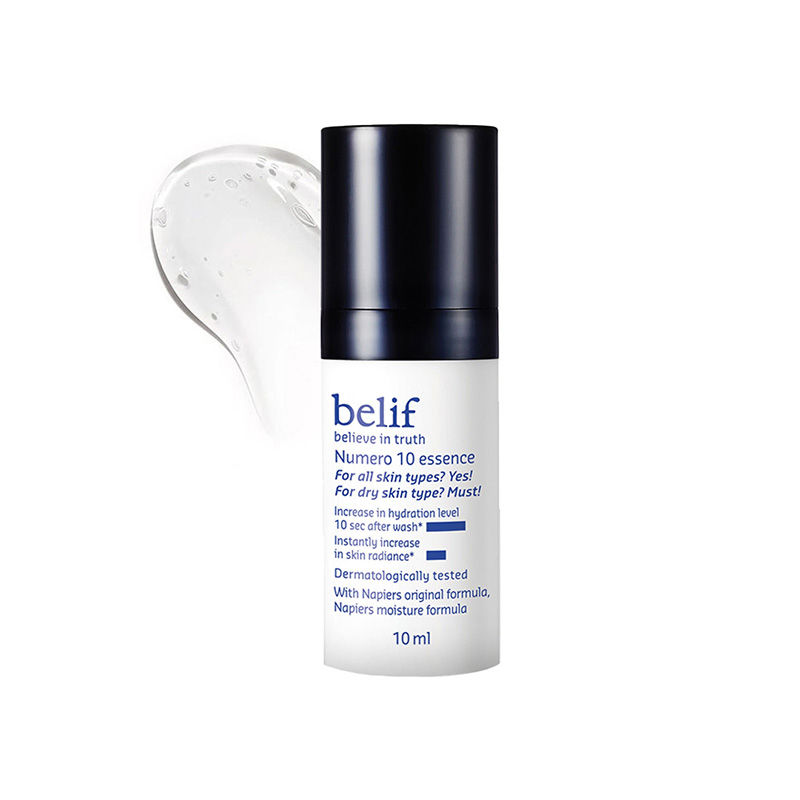 belif Numero10 Essence - Korean Vegan Water Toner & Brightening Serum for Glass Skin & Hydrated Glow