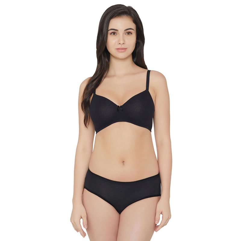 Wacoal Essentials Padded Non Wired Full Cup T Shirt Bra Black (36A)