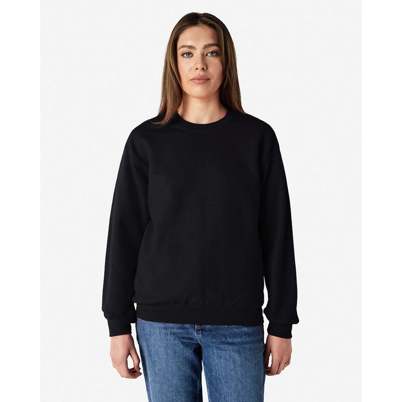 Gildan Heavy Blend Crew Neck Sweatshirt Black (L)