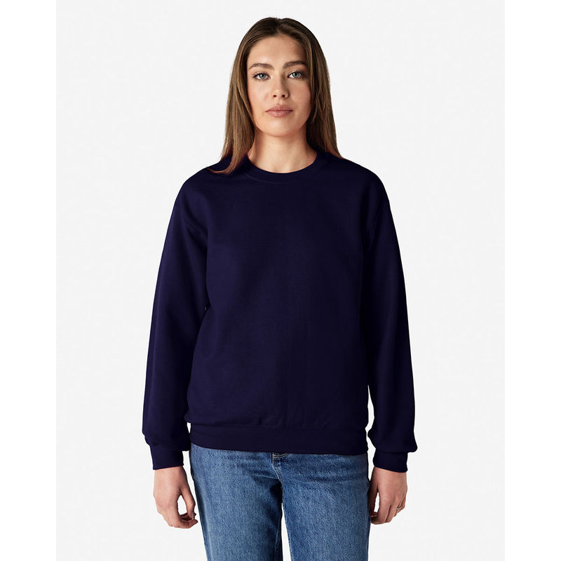 Gildan Heavy Blend Crew Neck Sweatshirt Navy (S)