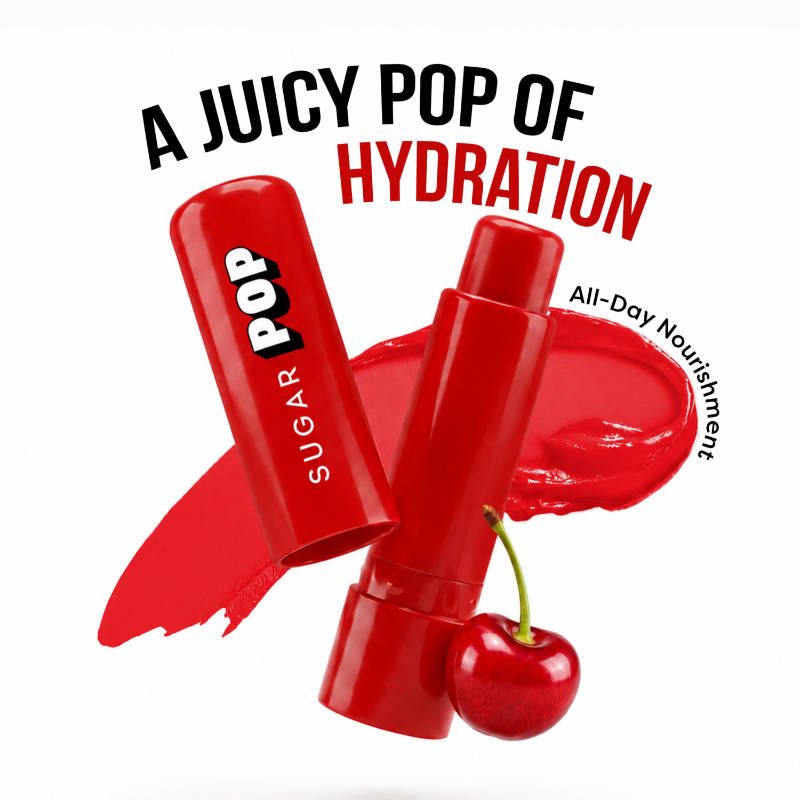 SUGAR POP Nourishing Lip Balm, SPF, Avocado Oil - 02 Cherry