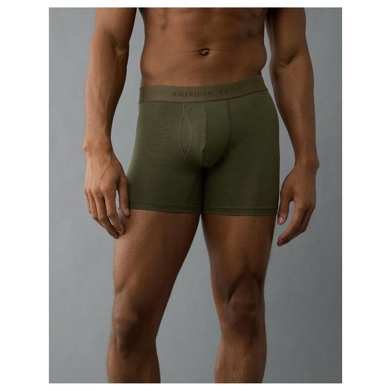 American Eagle Mens Olive 4.5 Classic Boxer Brief (XS)