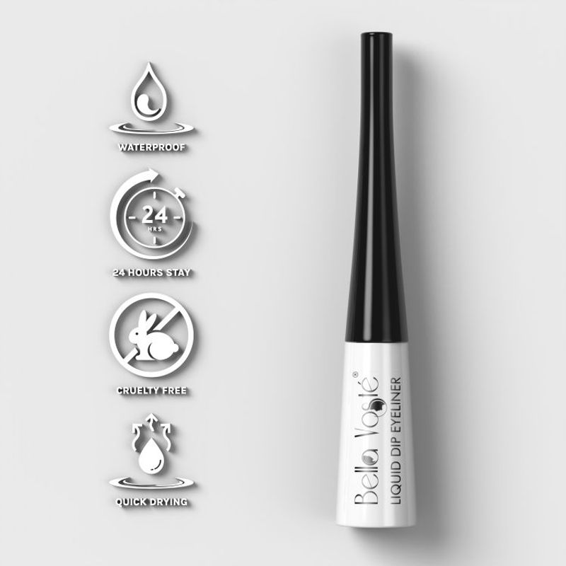 Bella Voste Liquid Dip Eyeliner - 02 Soft Snow