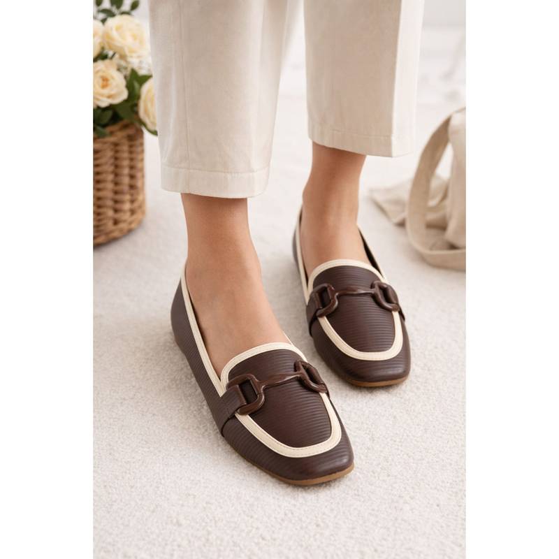 SCENTRA Women Brown Ballerina (EURO 36)