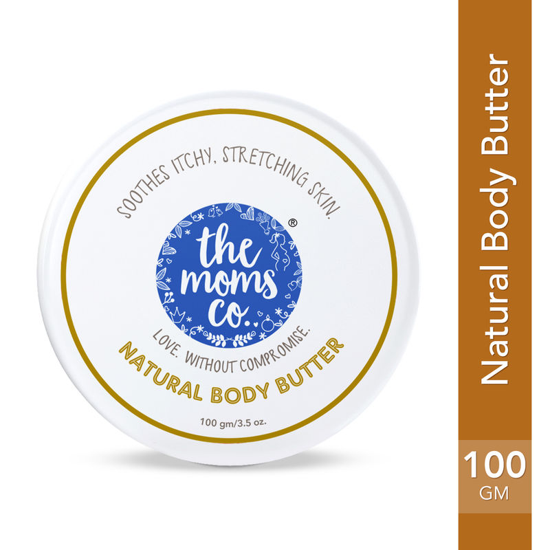 The Moms Co Natural Body Butter for Stretch Marks With Shea Butter & Rosehip Oil