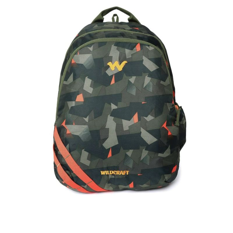 Buy Wildcraft Wc 1 Broken Camo Unisex Green Backpack Online