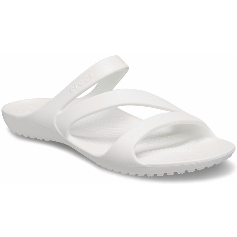 Crocs Women Kadee Sandals White (US 10)