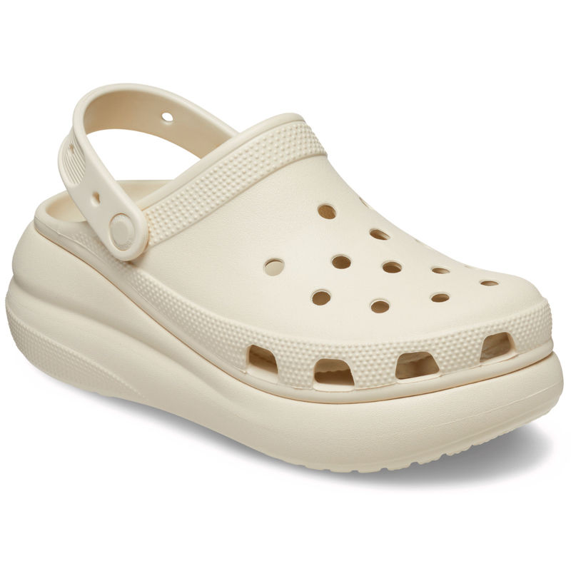 Crocs Unisex Adult Crush Clogs Bone Off White (US 8)
