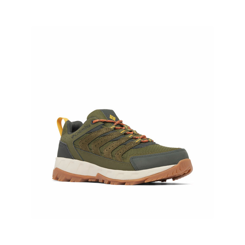 Columbia Mens Olive Strata Low Wp Hiking & Trail Trekking Shoes (UK 9)