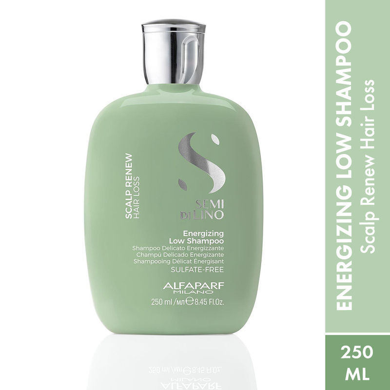 ALFAPARF MILANO Semi Di Lino Scalp Renew Energizing Low Shampoo For Hair Thinning And Hair Fall