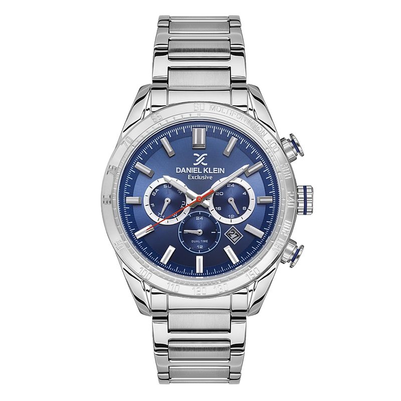 Daniel klein online navy blue watch