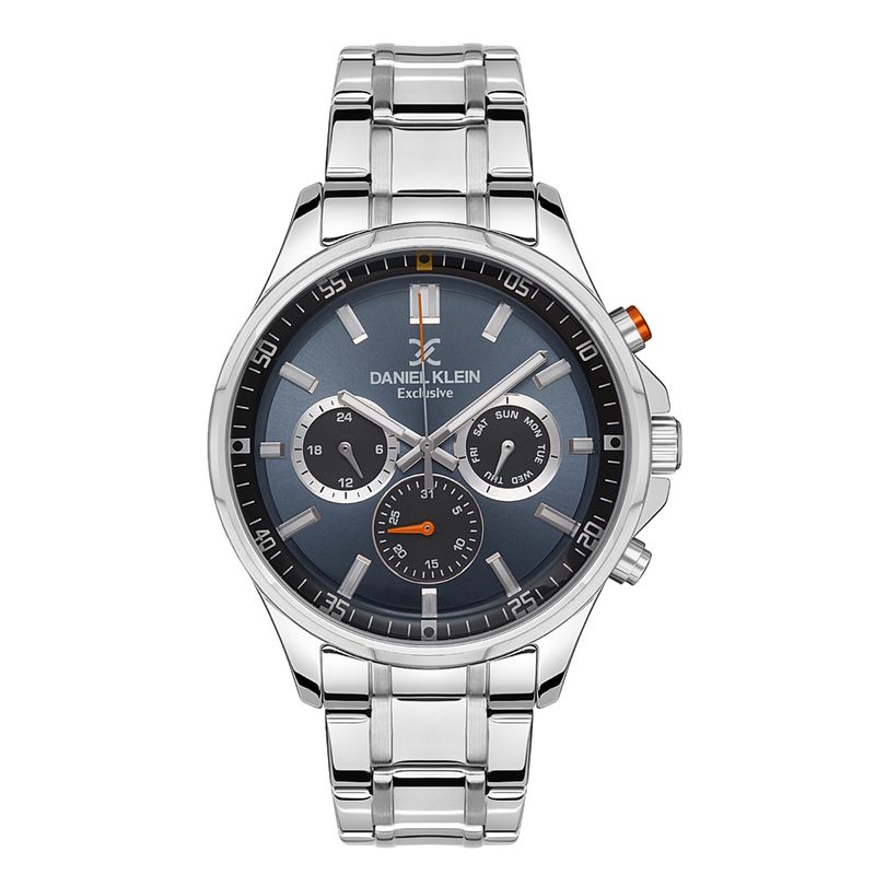 Buy Daniel Klein Grey Dial Men Analogue Watch DK.1.13545 3 M Online