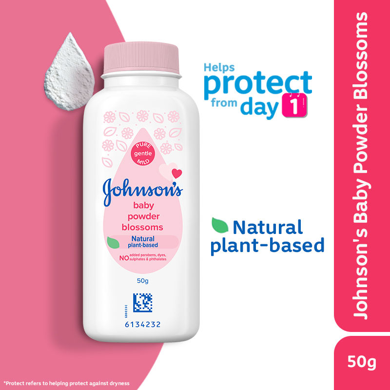 Johnson's Blossoms Natural Baby Powder