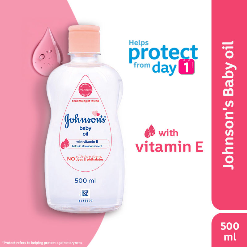 Johnson's Baby Oil With Vitamin E