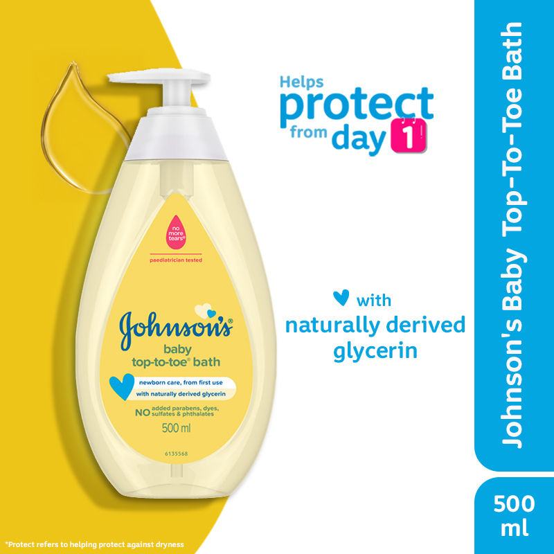 Johnson's New Top To Toe Baby Bath