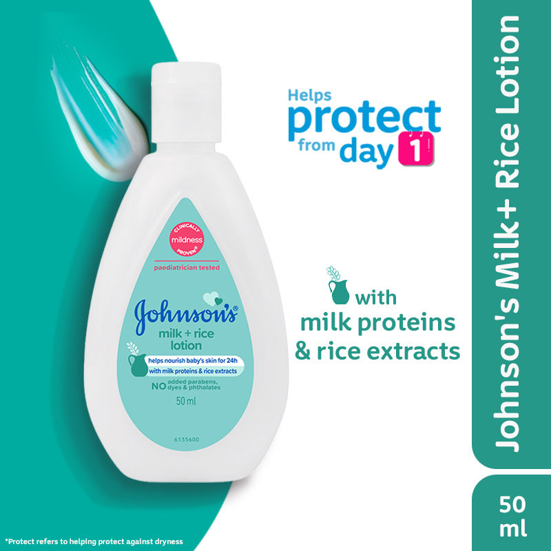 Johnsons Milk+ Rice Lotion