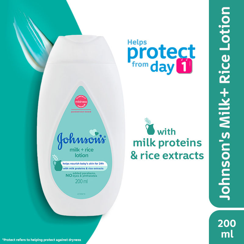 Johnsons Milk+ Rice Lotion