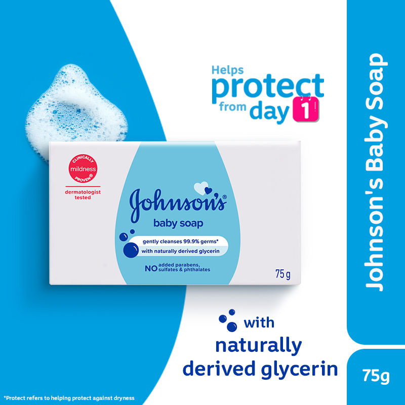 Johnson's Baby Soap with New Easy Grip Shape