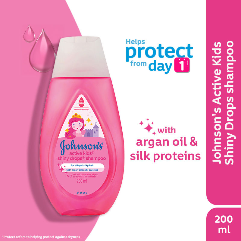 Johnson's Active Kids Shiny Drops Shampoo