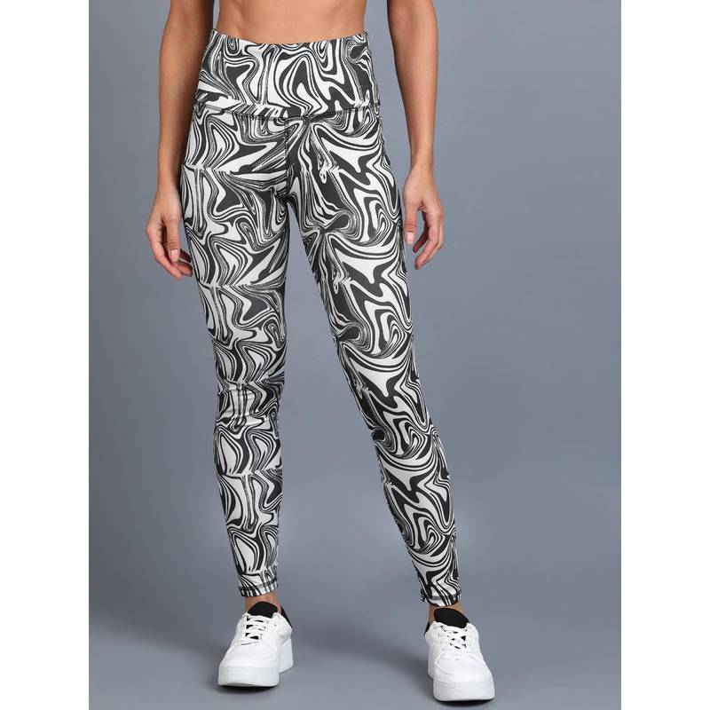 Rock Paper Scissors Gym Tights - Multi-Color (XL)