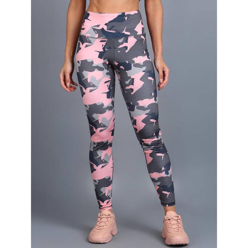 Rock Paper Scissors Gym Tights - Multi-Color (XL)